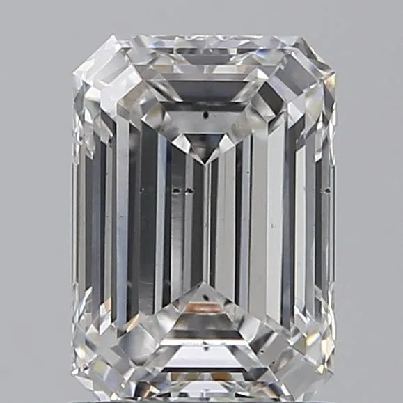 1.10ct Emerald Lab Grown Diamond (Colour E, Clarity SI1, IGI Certified)