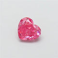 1.10ct Heart Lab Grown Diamond (Colour Fancy Vivid Pink, Clarity VVS2, IGI Certified)