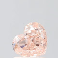 1.11ct Heart Lab Grown Diamond (Colour Fancy Light Pinkish Brown, Clarity VS1, IGI Certified)