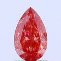 1.11ct Pear Lab Grown Diamond (Colour Fancy Vivid Pink, Clarity VS1, Uncertified)