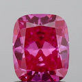 1.12ct Cushion brilliant Lab Grown Diamond (Colour Fancy Vivid Pink, Clarity VVS2, IGI Certified)