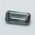 1.13ct Emerald Lab Grown Diamond (Colour Fancy Deep Blueish Green, Clarity VS1, IGI Certified)
