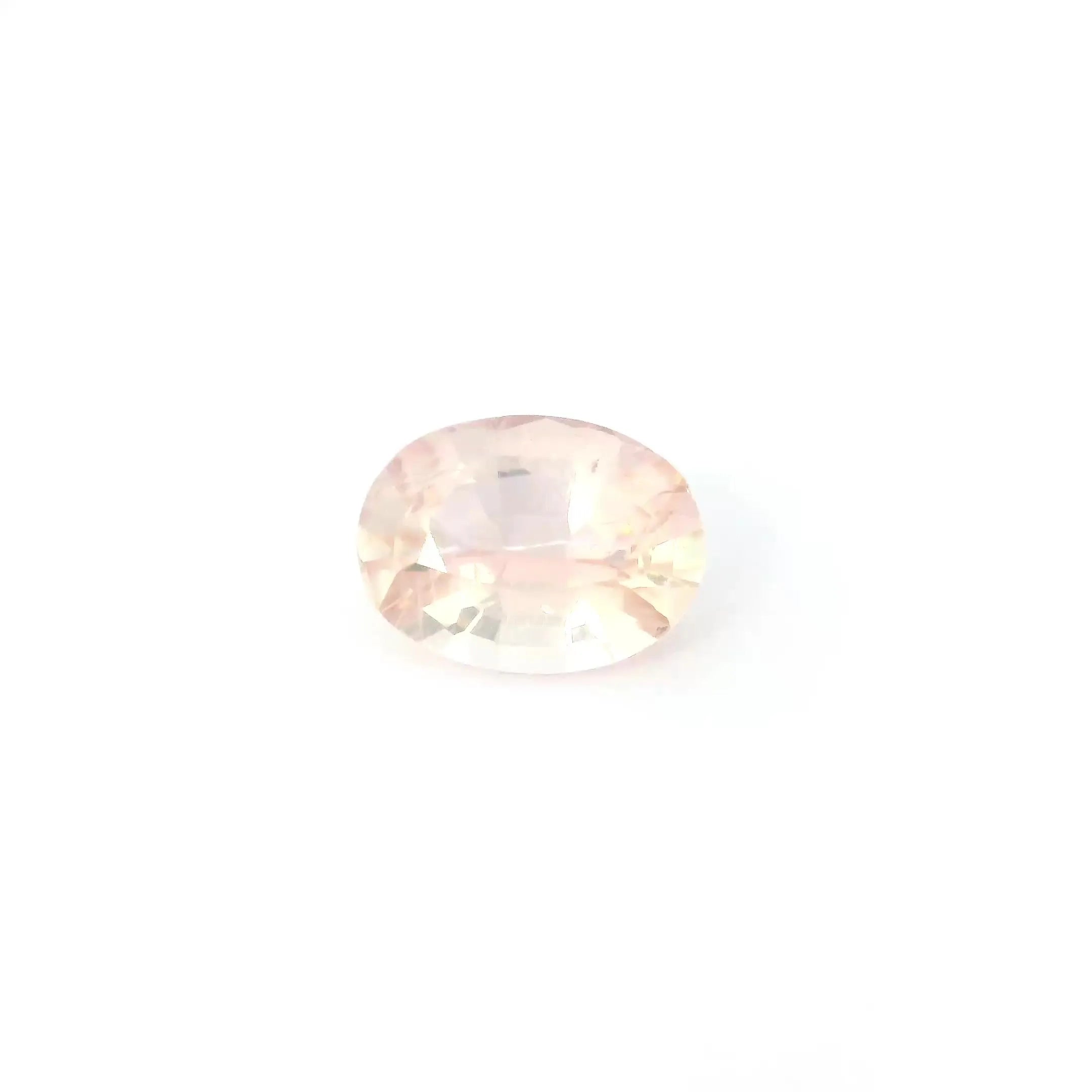 1.13ct Oval Natural Tourmaline (Colour Pink, Clarity Moderately Included, Cut Faceted)