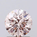 1.13ct Round Lab Grown Diamond (Colour Fancy Pink, Clarity VS2, Cut ID, IGI Certified)