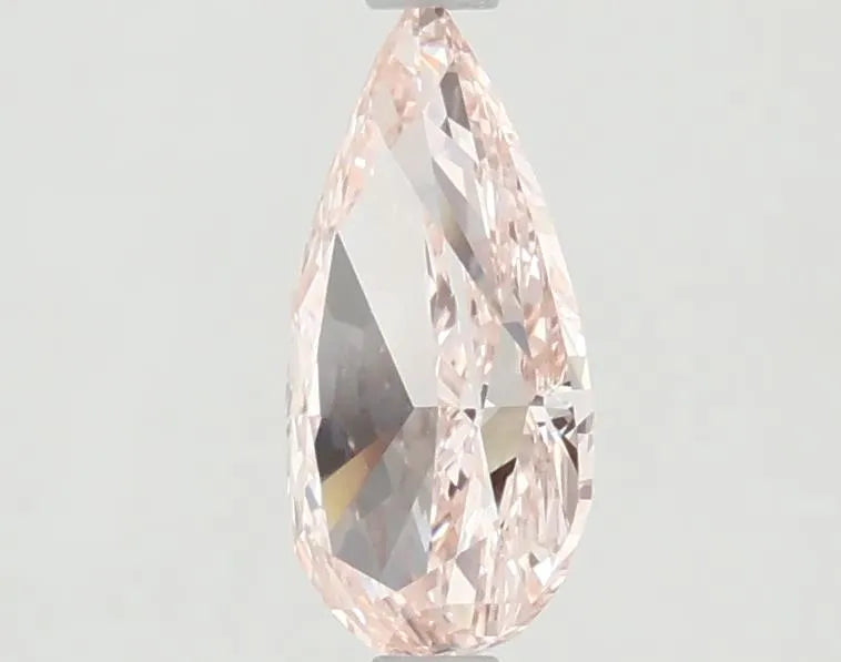 1.14ct Pear Lab Grown Diamond (Colour Fancy Vivid Pink, Clarity VVS1, IGI Certified)