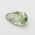 1.15ct Pear Lab Grown Diamond (Colour Fancy Vivid Green, Clarity VVS2, IGI Certified)