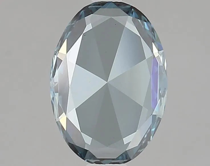 1.15ct Rose Lab Grown Diamond (Colour Fancy Intense Blue, Clarity VS1, IGI Certified)