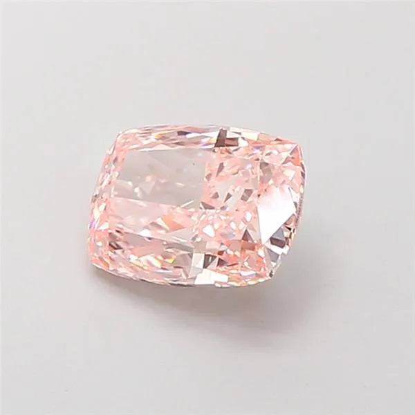 1.16ct Cushion modified Lab Grown Diamond (Colour Fancy Vivid Pink, Clarity VS1, IGI Certified)