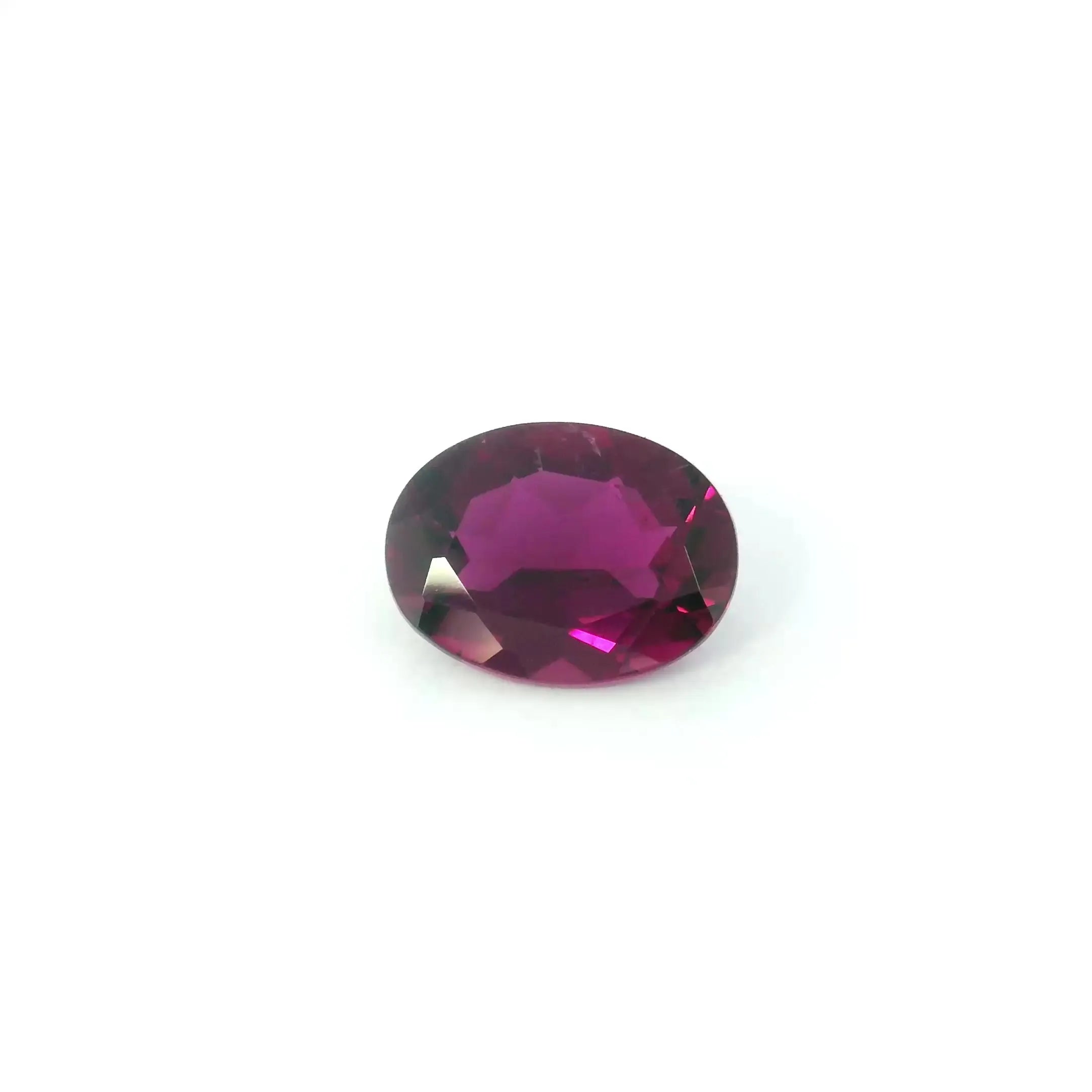 1.18ct Oval Natural Tourmaline (Colour Pink, Clarity Slightly Included, Cut Faceted)