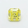 1.21ct Asscher Lab Grown Diamond (Colour Fancy Intense Yellow, Clarity VS1, IGI Certified)