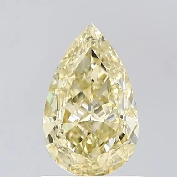 1.21ct Pear Lab Grown Diamond (Colour Fancy Yellow, Clarity VVS2, IGI Certified)