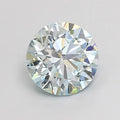 1.21ct Round Lab Grown Diamond (Colour Fancy Light Greenish Blue, Clarity VS1, Cut EX, IGI Certified)