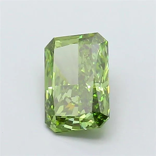 1.24ct Radiant Lab Grown Diamond (Colour Fancy Vivid Green, Clarity VS1, IGI Certified)