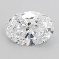 1.25ct Oval Lab Grown Diamond (Colour D, Clarity VVS2, Cut EX, IGI Certified)