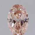 1.26ct Oval Lab Grown Diamond (Colour Fancy Intense Pink, Clarity VVS2, IGI Certified)