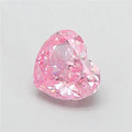 1.27ct Heart Lab Grown Diamond (Colour Fancy Vivid Pink, Clarity VS1, IGI Certified)