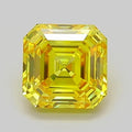 1.28ct Asscher Lab Grown Diamond (Colour Fancy Vivid Yellow, Clarity VVS2, IGI Certified)