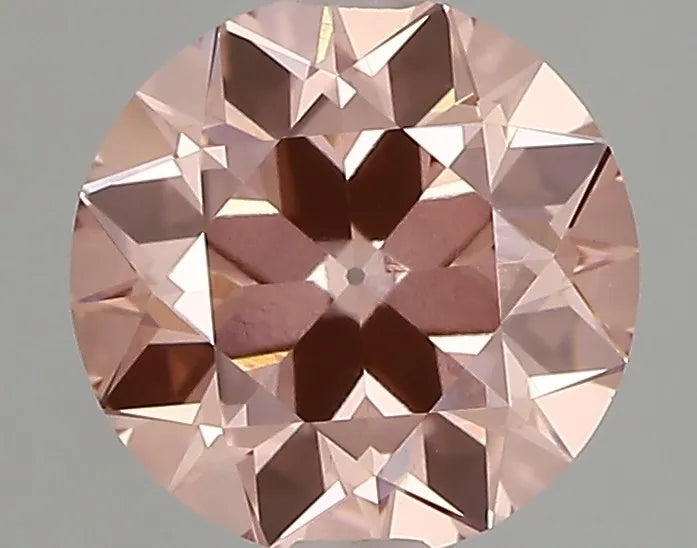 1.30ct European cut Lab Grown Diamond (Colour Fancy Vivid Pink, Clarity VS1, IGI Certified)