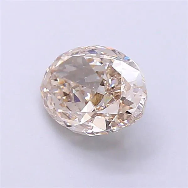 1.30ct Oval Lab Grown Diamond (Colour Very Light Brown, Clarity VS1, Uncertified)