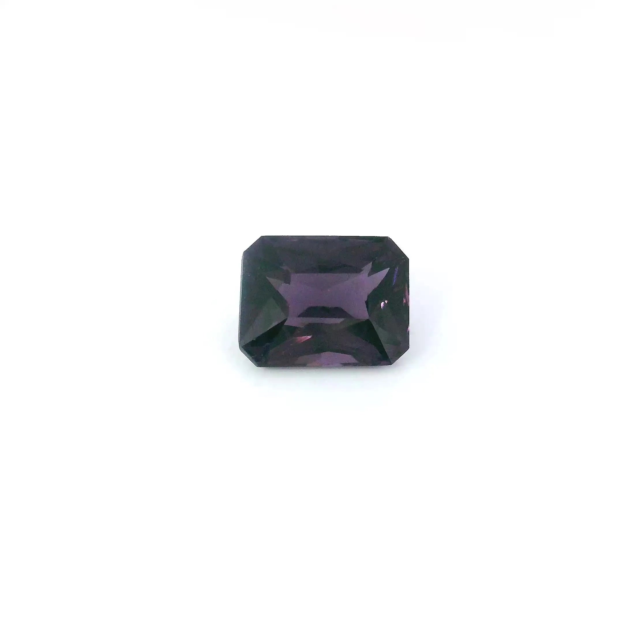 1.32ct Octagonal Natural Spinel (Colour Purple, Clarity Slightly Included, Cut Faceted)