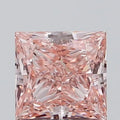 1.32ct Princess Lab Grown Diamond (Colour Fancy Vivid Pink, Clarity VS2, IGI Certified)