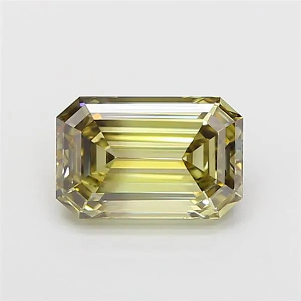 1.35ct Emerald Lab Grown Diamond (Colour Other, Clarity VS1, Uncertified)