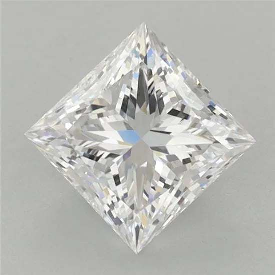 1.36ct Princess Lab Grown Diamond (Colour D, Clarity VVS1, IGI Certified)
