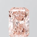 1.37ct Radiant Lab Grown Diamond (Colour Fancy Vivid Pink, Clarity VS1, IGI Certified)