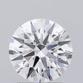 1.37ct Round Lab Grown Diamond (Colour D, Clarity IF, Cut ID, IGI Certified)