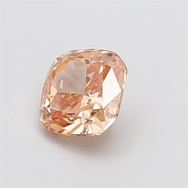 1.38ct Cushion modified Lab Grown Diamond (Colour Fancy Brown, Clarity VS1, IGI Certified)