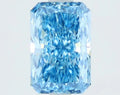 1.40ct Radiant Lab Grown Diamond (Colour Fancy Vivid Blue, Clarity SI1, IGI Certified)