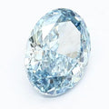 1.41ct Oval Lab Grown Diamond (Colour Fancy Vivid Blue, Clarity VS1, IGI Certified)