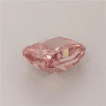 1.42ct Cushion brilliant Lab Grown Diamond (Colour Fancy Vivid Brownish Pink, Clarity VS1, IGI Certified)