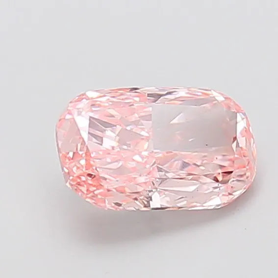 1.43ct Cushion modified Lab Grown Diamond (Colour Fancy Vivid Pink, Clarity VS2, IGI Certified)