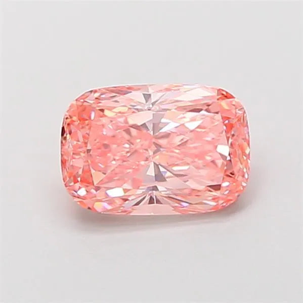 1.43ct Cushion modified Lab Grown Diamond (Colour Fancy Vivid Pink, Clarity VVS2, IGI Certified)