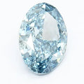 1.43ct Oval Lab Grown Diamond (Colour Fancy Vivid Blue, Clarity VS1, IGI Certified)