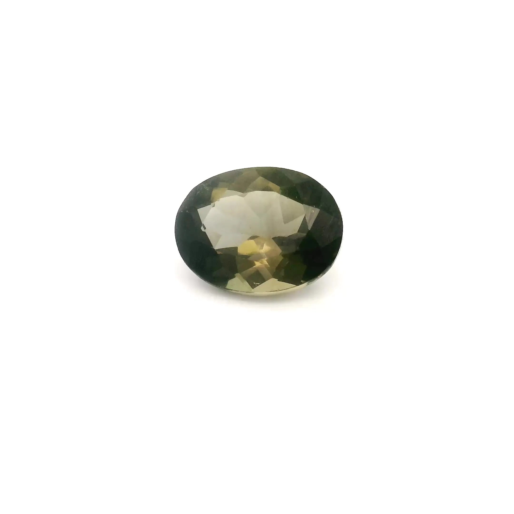 1.43ct Oval Natural Tourmaline (Colour Green, Clarity Slightly Included, Cut Faceted)