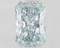 1.43ct Radiant Lab Grown Diamond (Colour Fancy Light Blue Green, Clarity VS1, IGI Certified)