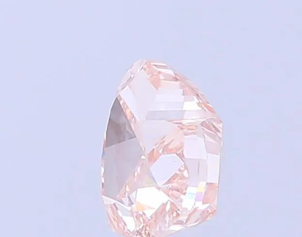 1.48ct Heart Lab Grown Diamond (Colour Fancy Pinkish Brown, Clarity VS2, IGI Certified)