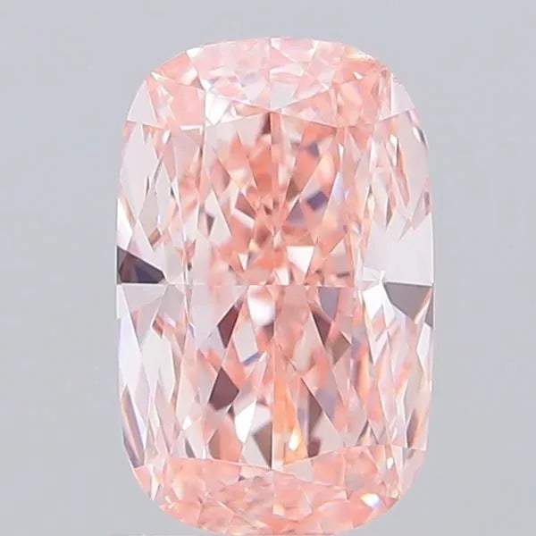 1.50ct Cushion modified Lab Grown Diamond (Colour Fancy Intense Pink, Clarity VS1, IGI Certified)