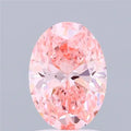 1.50ct Oval Lab Grown Diamond (Colour Fancy Vivid Pink, Clarity VS1, IGI Certified)