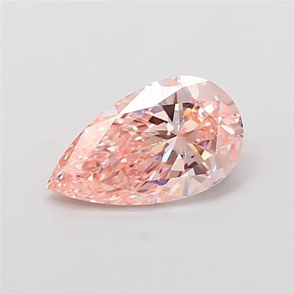 1.50ct Pear Lab Grown Diamond (Colour Fancy Intense Pink, Clarity VS2, IGI Certified)