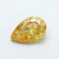 1.50ct Pear Lab Grown Diamond (Colour Fancy Yellowish Brown, Clarity VVS2, IGI Certified)
