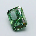 1.50ct Radiant Lab Grown Diamond (Colour Fancy Vivid Green, Clarity VS2, IGI Certified)