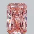 1.50ct Radiant Lab Grown Diamond (Colour Fancy Vivid Pink, Clarity VS2, IGI Certified)