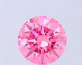 1.50ct Round Lab Grown Diamond (Colour Fancy Vivid Pink, Clarity VS1, Cut EX, IGI Certified)