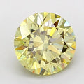 1.50ct Round Lab Grown Diamond (Colour Fancy Yellow, Clarity VS1, Cut ID, IGI Certified)
