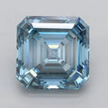 1.51ct Asscher Lab Grown Diamond (Colour Fancy Vivid Greenish Blue, Clarity VVS2, IGI Certified)