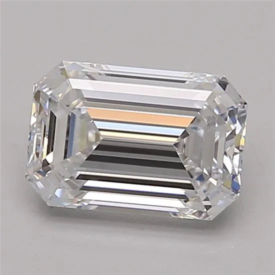 1.51ct Emerald Lab Grown Diamond (Colour E, Clarity VVS2, GIA Certified)