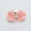 1.51ct Oval Lab Grown Diamond (Colour Fancy Vivid Pink, Clarity VS2, IGI Certified)